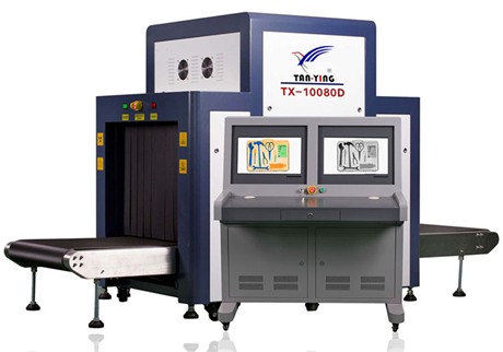 行李檢查X光機，為交通安全保駕護航。